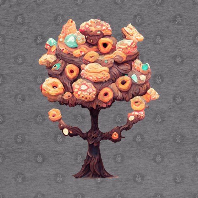 Donut Tree #2 by dozydonut by dozydonut